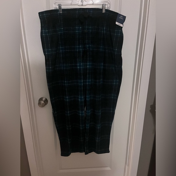 Men Plaid Fleece Pajama Pants‎ Size 2XL - Picture 1 of 5